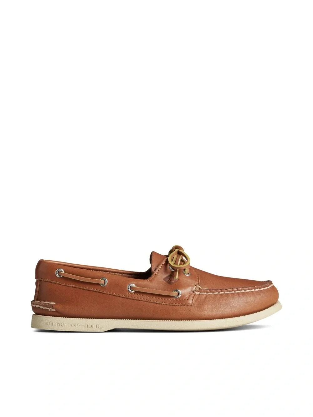 Sperry Brown Leather 2-Eye Boat Shoes